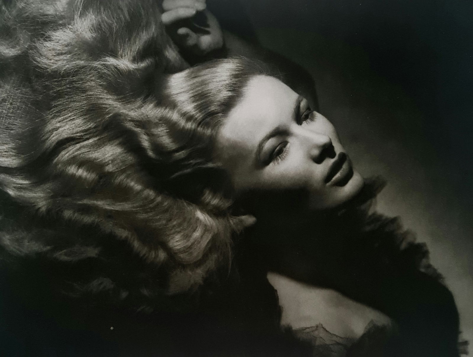 George Hurrell, Veronica Lake, 1941: Photographer: George Edward Hurrell (June 1, 1904 – May 17, 1992) was a photographer who contributed to the image of glamour presented by Hollywood during the 1930s and 1940s.Title: Veronica Lake, 1