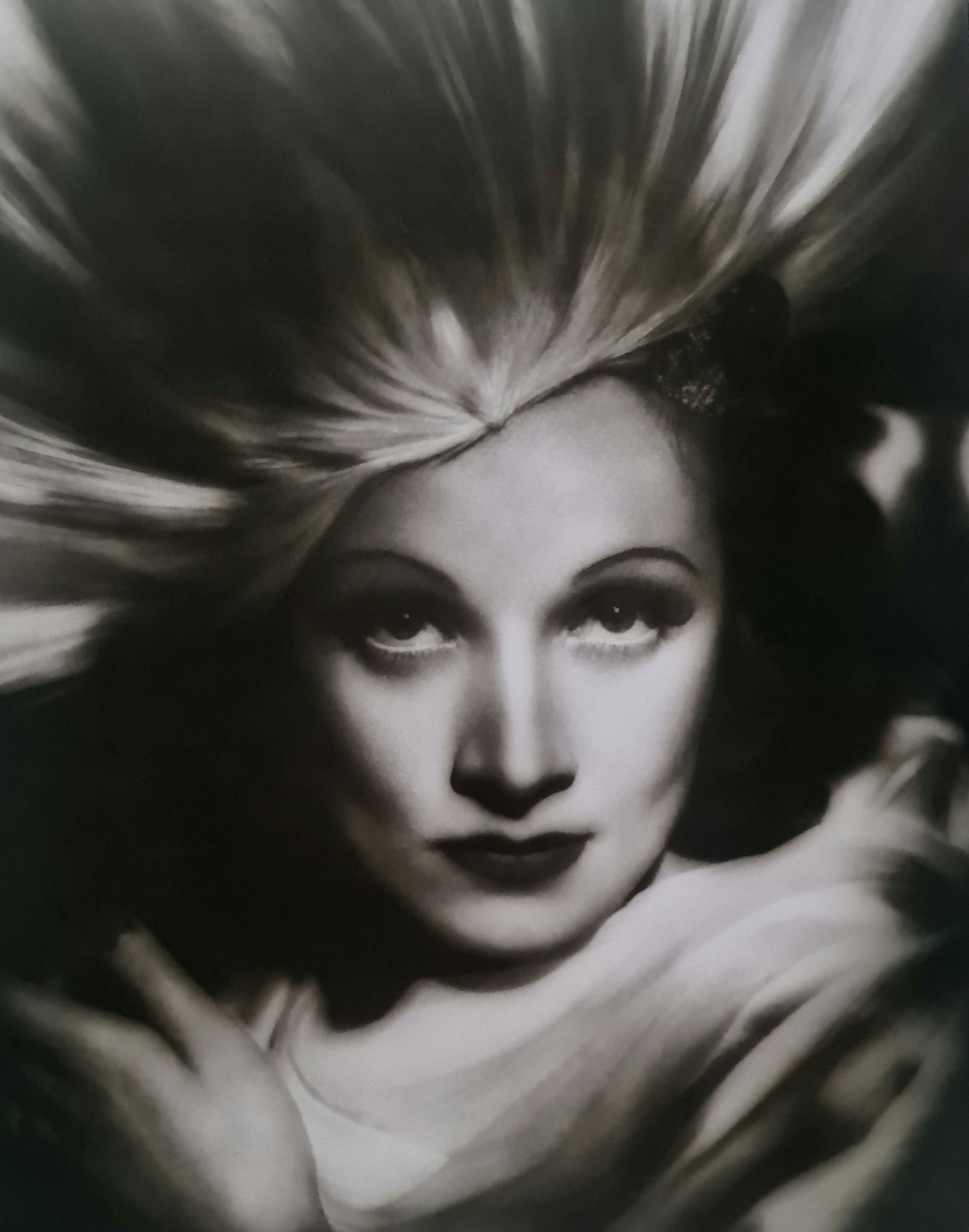 George Hurrell, Marlene Dietrich, 1938: Photographer: George Edward Hurrell (June 1, 1904 – May 17, 1992) was a photographer who contributed to the image of glamour presented by Hollywood during the 1930s and 1940s.Title: Marlene Dietrich
