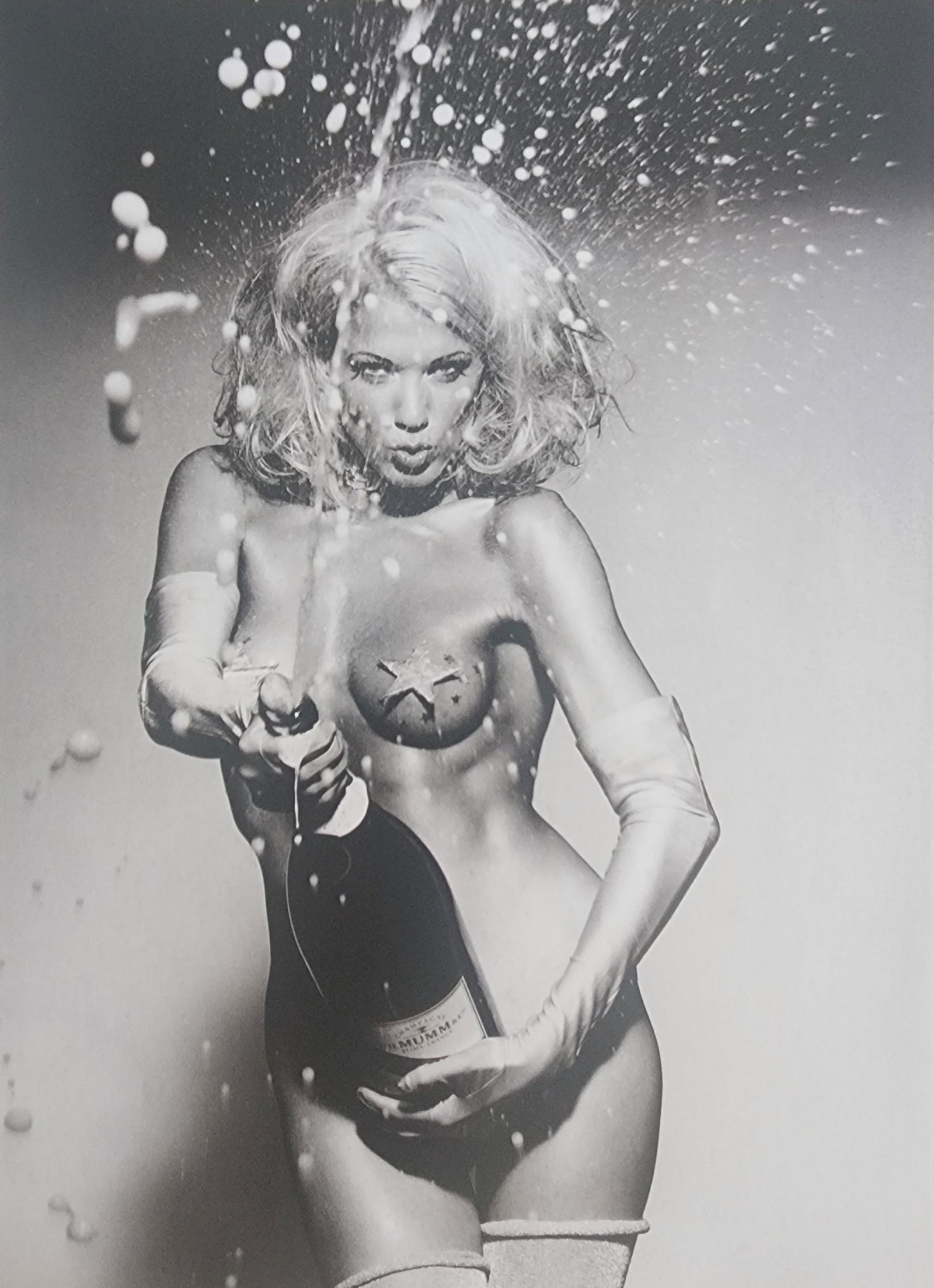 Blondes have more fun by Michelle Olley, 2002: Artist/Photographer: Michelle Olley Title/Subject: Blondes have more fun Type Of Print: Authentic Sheet Fed Photogravure/Heliogravure. Date Of Print: 2002 Paper: Medium weight, satin/matte finish. Pri