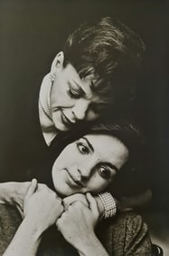 Terry O'Neill, Judy Garlandand Liza Minneli In London, 1962