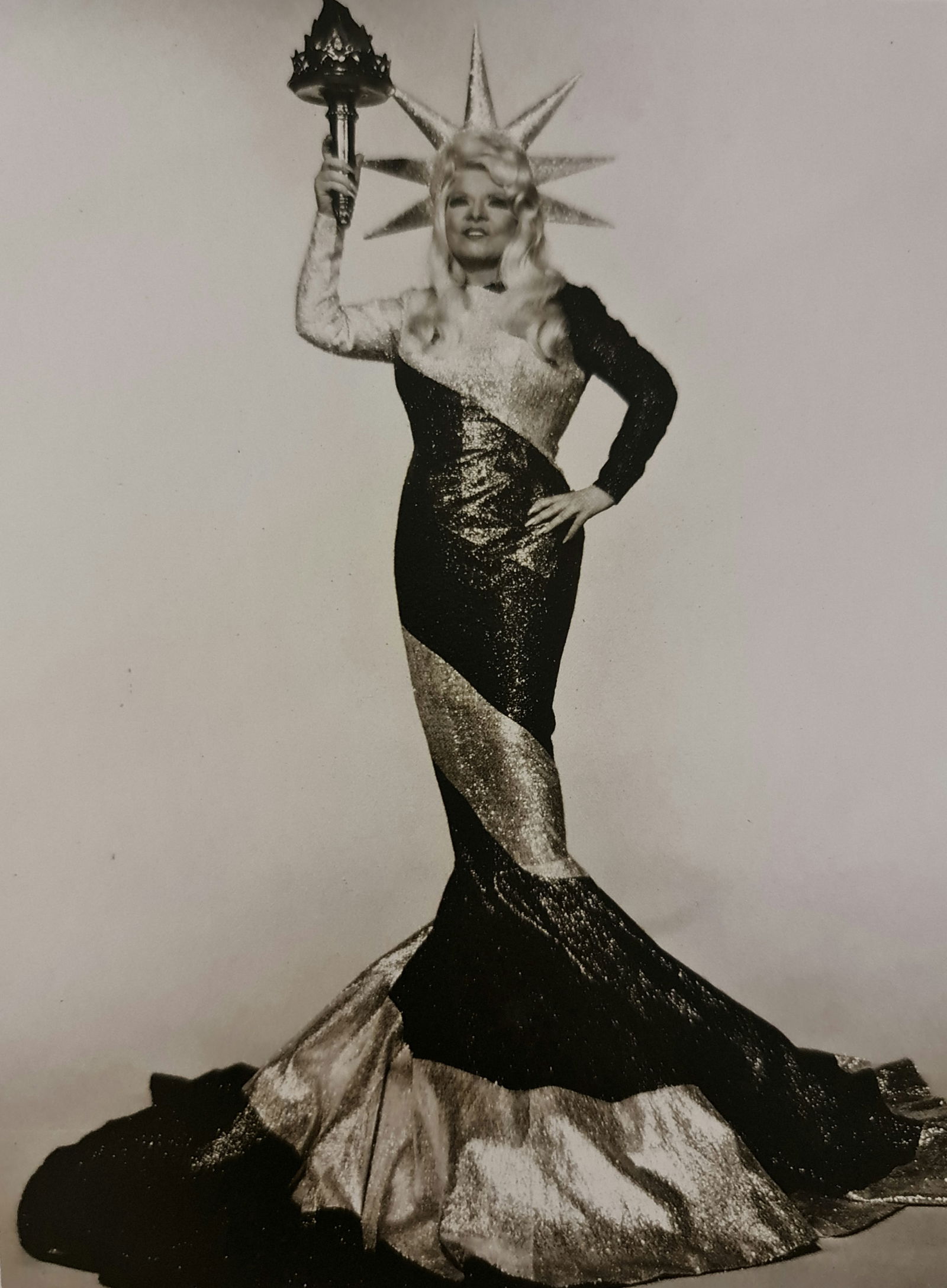 Terry O'Neill, Mae West In Publicity Still For Myra Breckinridge, Hollywood, 1970: Photographer: Terry ONeill was a British photographer, known for documenting the fashions, styles, and celebrities of the 1960s. Title: Mae West in publicity still for Myra Breckinridge, Hollywood Dat