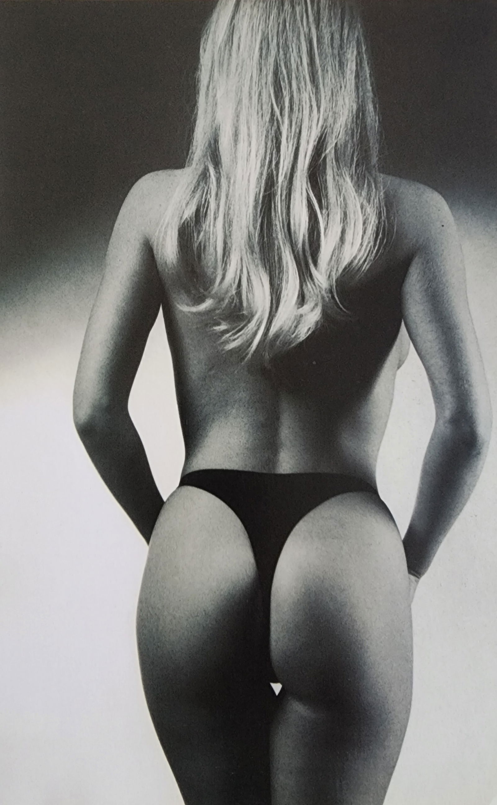 Blondes have more fun by Michelle Olley, 2002: Artist/Photographer: Michelle Olley Title/Subject: Blondes have more fun Type Of Print: Authentic Sheet Fed Photogravure/Heliogravure. Date Of Print: 2002 Paper: Medium weight, satin/matte finish. Pri