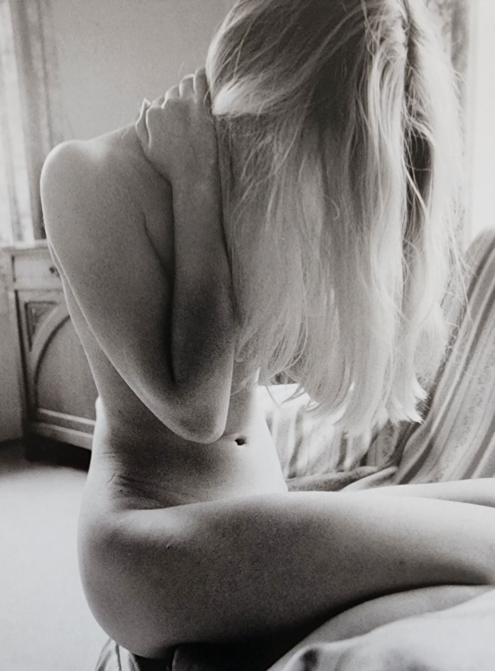 Blondes have more fun by Michelle Olley, 2002: Artist/Photographer: Michelle Olley Title/Subject: Blondes have more fun Type Of Print: Authentic Sheet Fed Photogravure/Heliogravure. Date Of Print: 2002 Paper: Medium weight, satin/matte finish. Pri