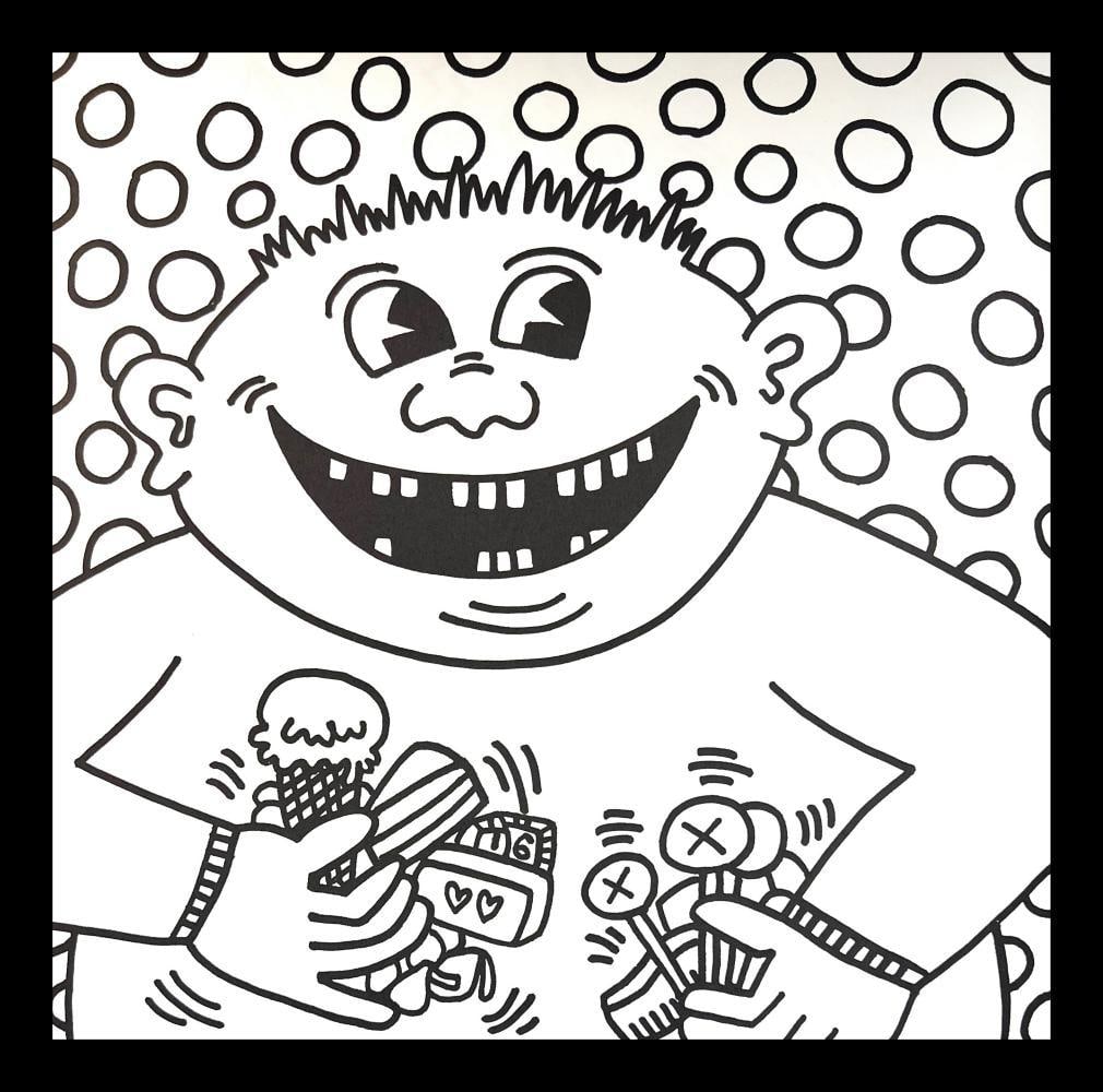 Keith Haring, 'Untitled III', Lithograph, 1985 (1 of 1)