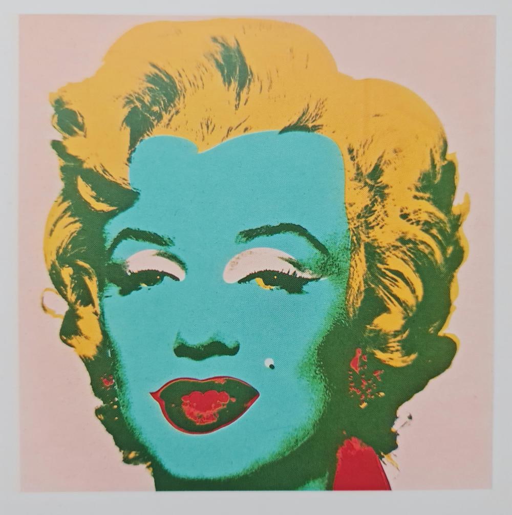 Andy Warhol, Foundation Invation, 1993 - Blue (1 of 4)