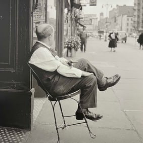 Vivian Maier, New York, 1956