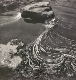 Ansel Adams, Rock and Foam, Tenaya Lake, Yosemite National Park, California, C. 1960