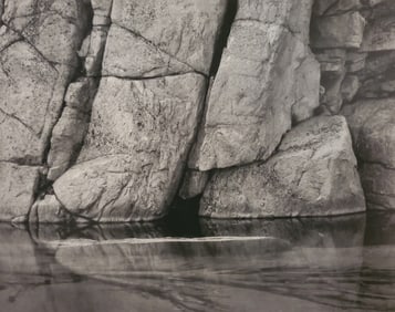 Ansel Adams, Rock and Water, Sierra Nevada, California, C. 1934