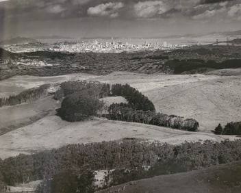 Ansel Adams, San Francisco from San Bruno Mountain, California, 1952