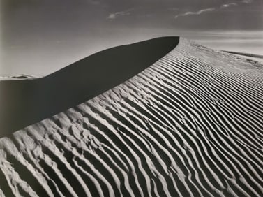Ansel Adams, Sand Dunes, White Sands National Monument, New Mexico, C. 1942
