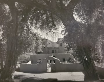 Ansel Adams, Santuario De Chimayo, New Mexico, C. 1950