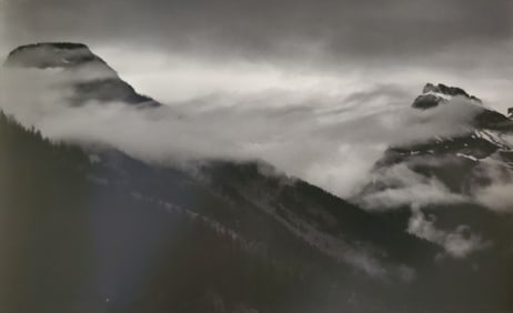 Ansel Adams, Storm Clouds, Glacier National Park, Montana, 1942