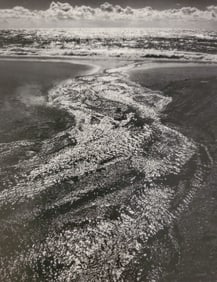 Ansel Adams, Stream Sea, Clouds, Rodeo, Lagoon, Golden Gate National Area, California, 1962