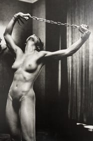 Helmut Newton, Lisa Lyon In Paris, 1980