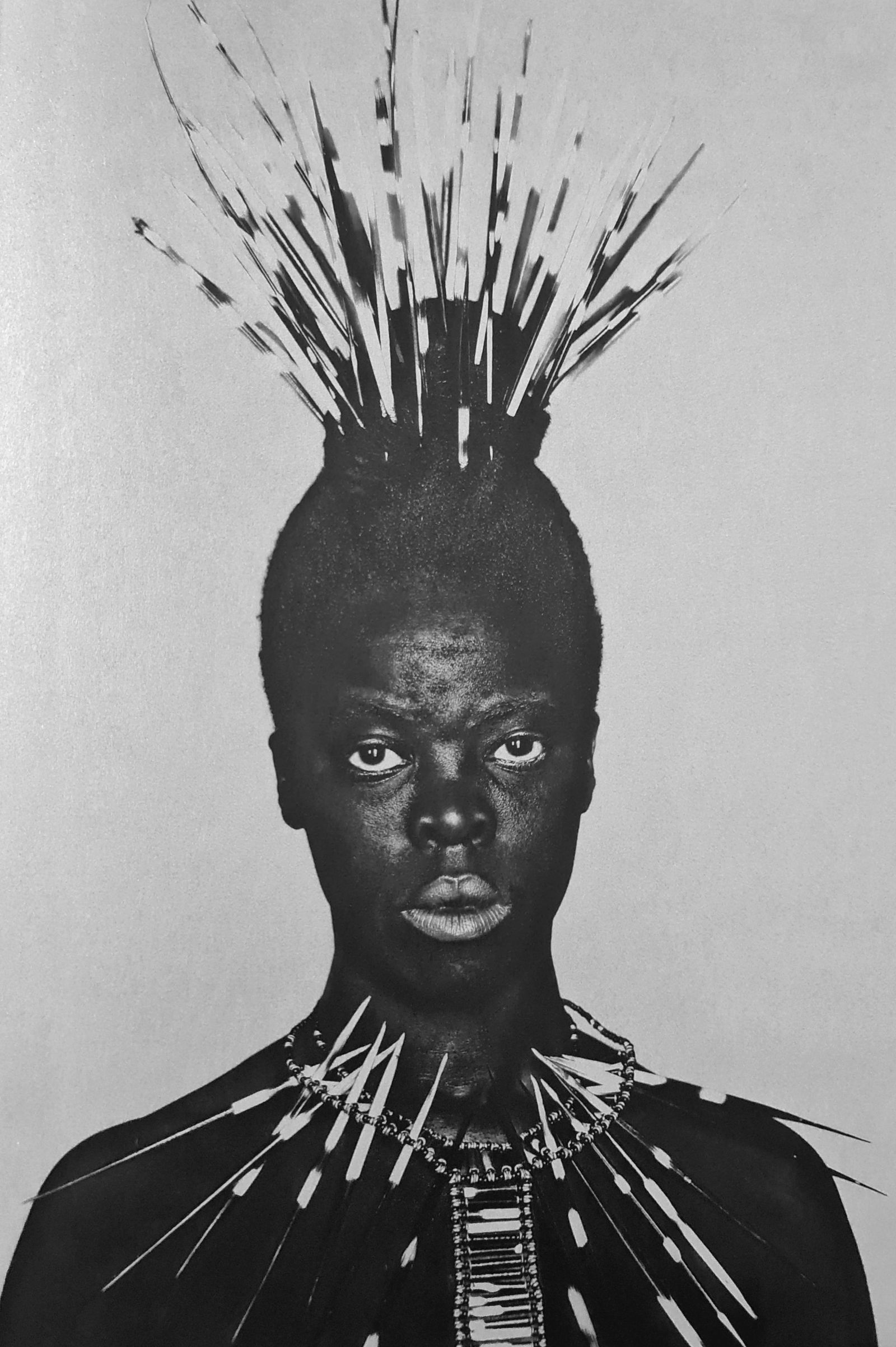 Zanele Muholi, MaID X, Durban, South Africa, 2015: Photographer: Zanele Muholi was born in 1972. She is a South African photographer and filmmaker. Title: MaID X, Durban, South Africa, 2015, 9.5 x 13 Date Of Negative: 2015 Type Of Print: Authentic Vin