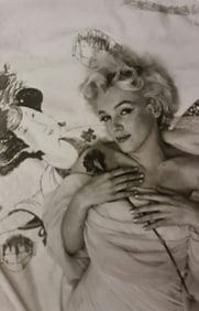 Cecil Beaton, Marilyn Monroe at the Ambassador Hotel, 1956