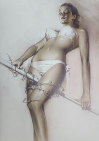 Hajime Sorayama, Untitled Photogravure 2010