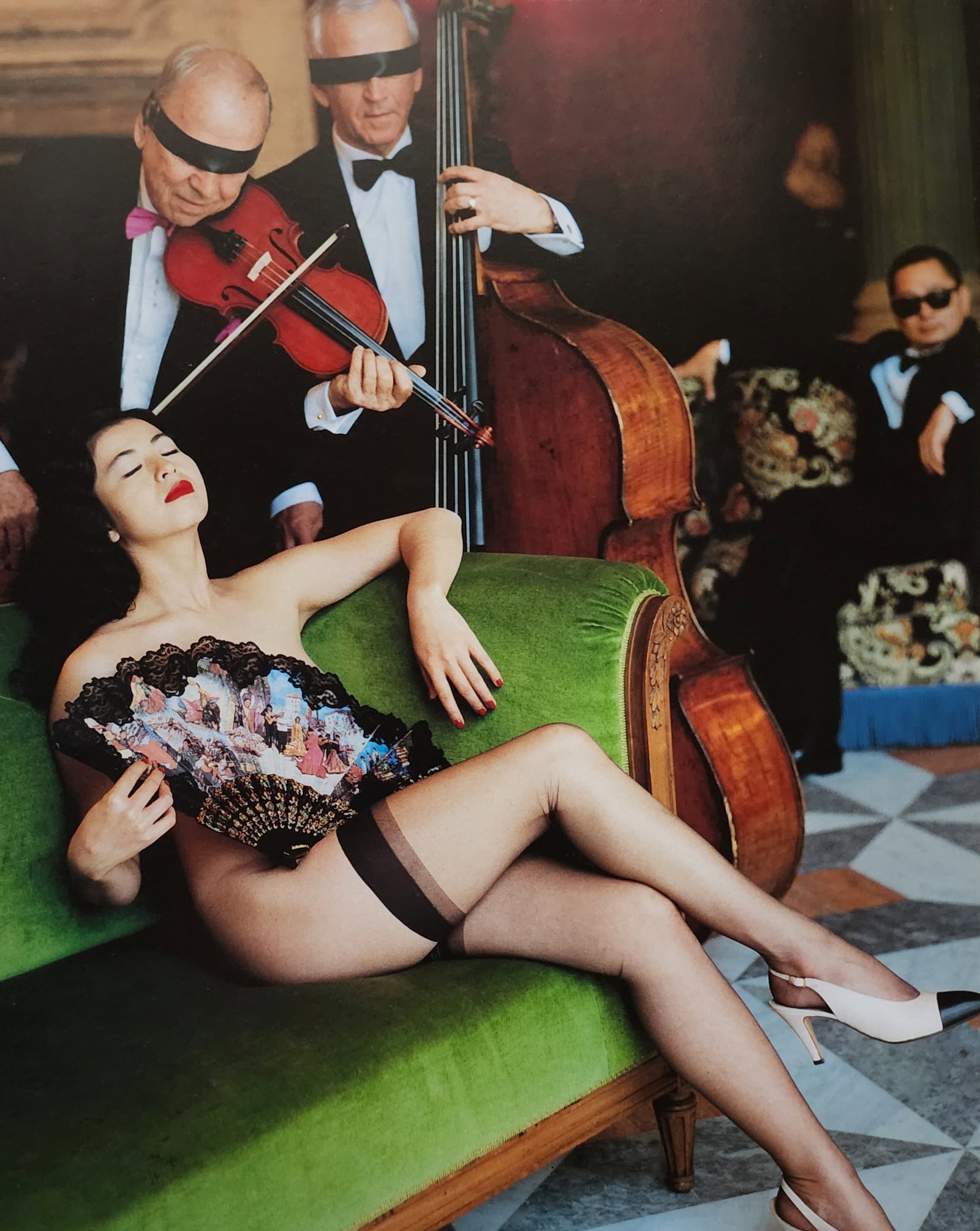 Helmut Newton Portraits of Eri Ishida: Artist/Photographer: Helmut Newton Title/Subject: Portraits of Eri Ishida Type Of Print: Authentic Sheet Fed Photogravure/Heliogravure. Date Of Print: 1993 Paper: Medium weight, satin/matte finish. Pr