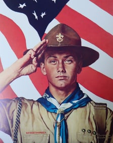 Norman Rockwell, 'We, Too, Have A Job To Do', Offset Lithograph, 1969