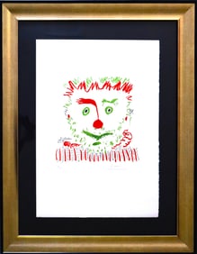 Pablo Picasso, 'Le Clown', Signed Limited Edition Lithograph, 1968 (After)