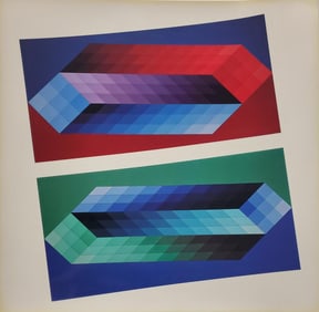 Victor Vasarely, Tridim-T, 1968, Tridim-Tt, Monograph, 1969