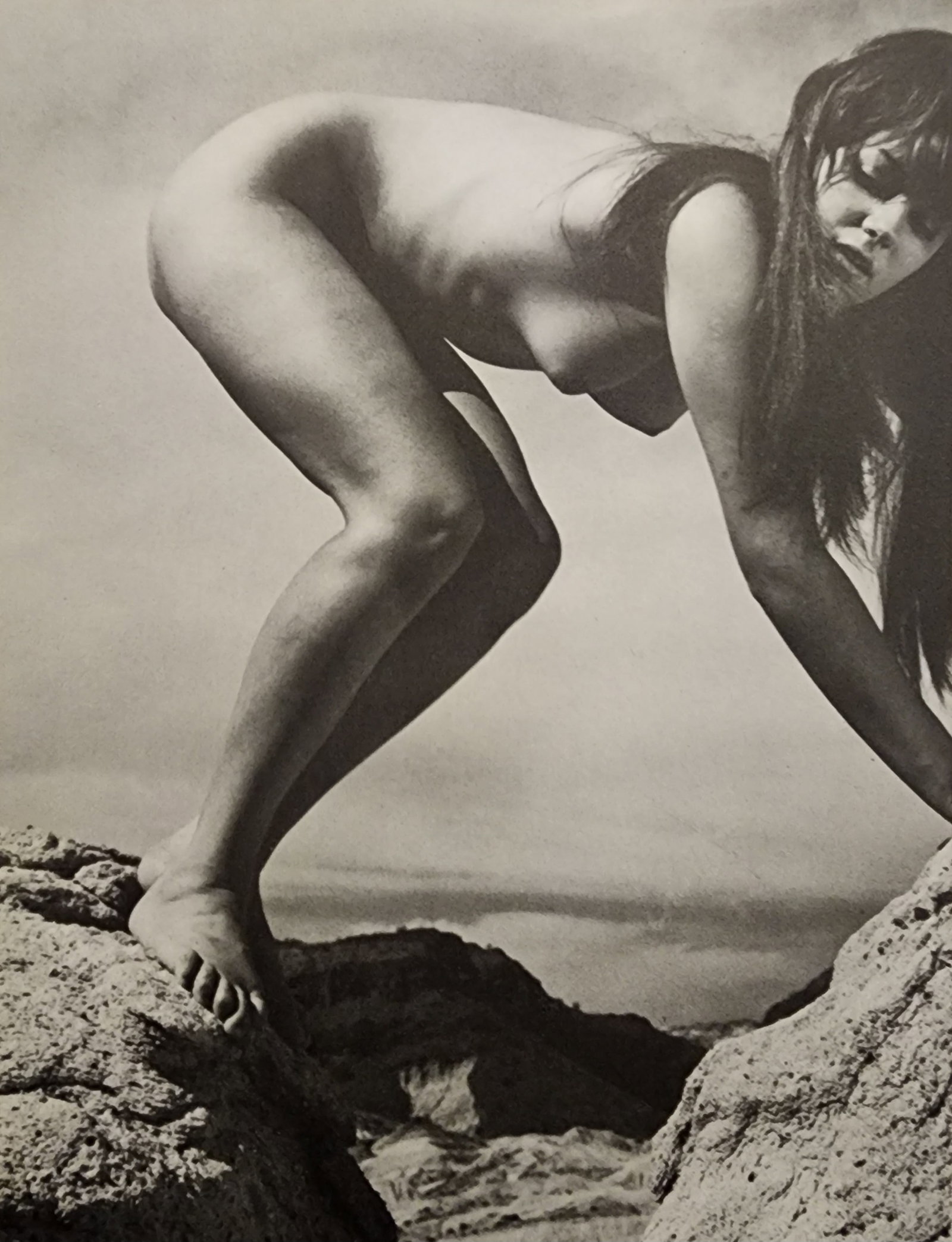 Andre de Dienes , Nudes, 1973: Artist / Photographer: Andre de Dienes Title/Subject: Vintage Artistic Nudes, 1973 Condition: Extra Fine - Excellent Type Of Print: Authentic Sheet Fed Photogravure/Heliogravure. Paper: Medium weight,