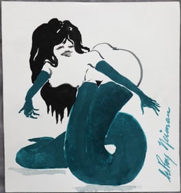 LeRoy Neiman, Playboy Femlin - Naga, Original Drawing