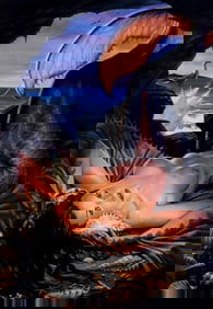 Dorian Cleavenger, 'Snake Eyes' Signed pigments print