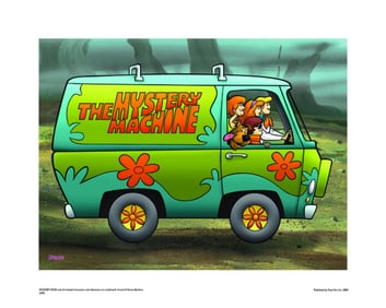 Warner Bros, Hanna-Barbera, Scooby-Doo, 'Mystermachine'