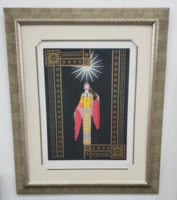 Erte, 'La Princesse Lointaine', Signed & Numbered Serigraph