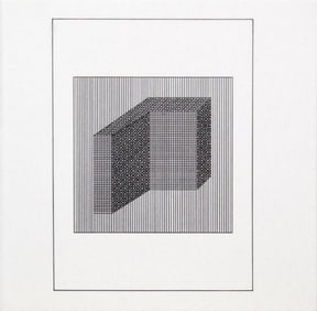 Sol Lewitt, 'Untitled' - Extended L Step, From The Suite 'Ficciones', Silkscreen
