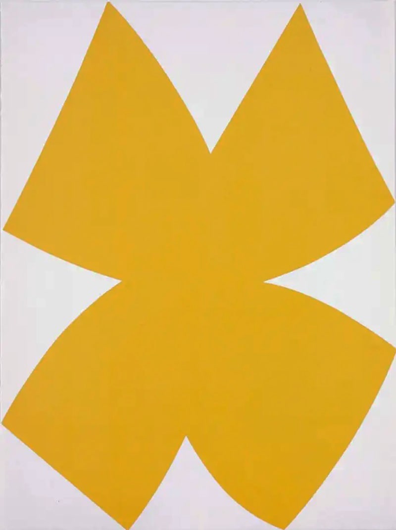Ellsworth Kelly - Composition (Axsom No. I-A), 1958 Lithograph From DLM (1 of 2)