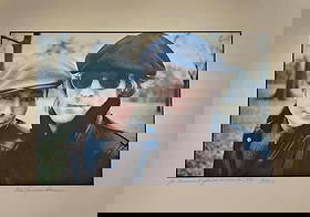 Allan Tannenbaum, 'John Lennon & Yoko Ono, Central Park', Signed Limited Edition Print, 1980: Allan Tannenbaum "John Lennon & Yoko Ono, Central Park, 1980" Ink jet print Paper size: 13 x 19 Inches Image Size: 8.5 x 13 Edition Number: From the second edition of 200 Editions: 1988 Signed, Number