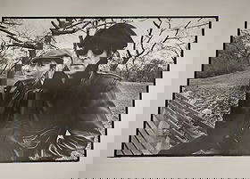 Allan Tannenbaum, John Lennon And Yoko Ono, Central Park 1980 Silver Gelatin: Allan Tannenbaum "John Lennon and Yoko Ono, Central Park 1980" Silver Gelatin Print Paper size: 13 7/8 x 10 3/4 Inches Image Size: 11 1/4 x 7 1/2 Edition Number: From the first edition of 200Editions: