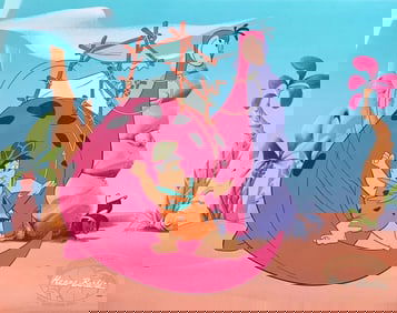 Hanna-Barbera, 'Flintsone's - Quitting Time', Limited Edition Animation Cel