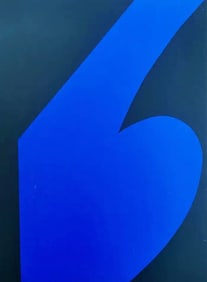 Ellsworth Kelly - Composition (Axsom No. I-D), 1958 Lithograph From DLM