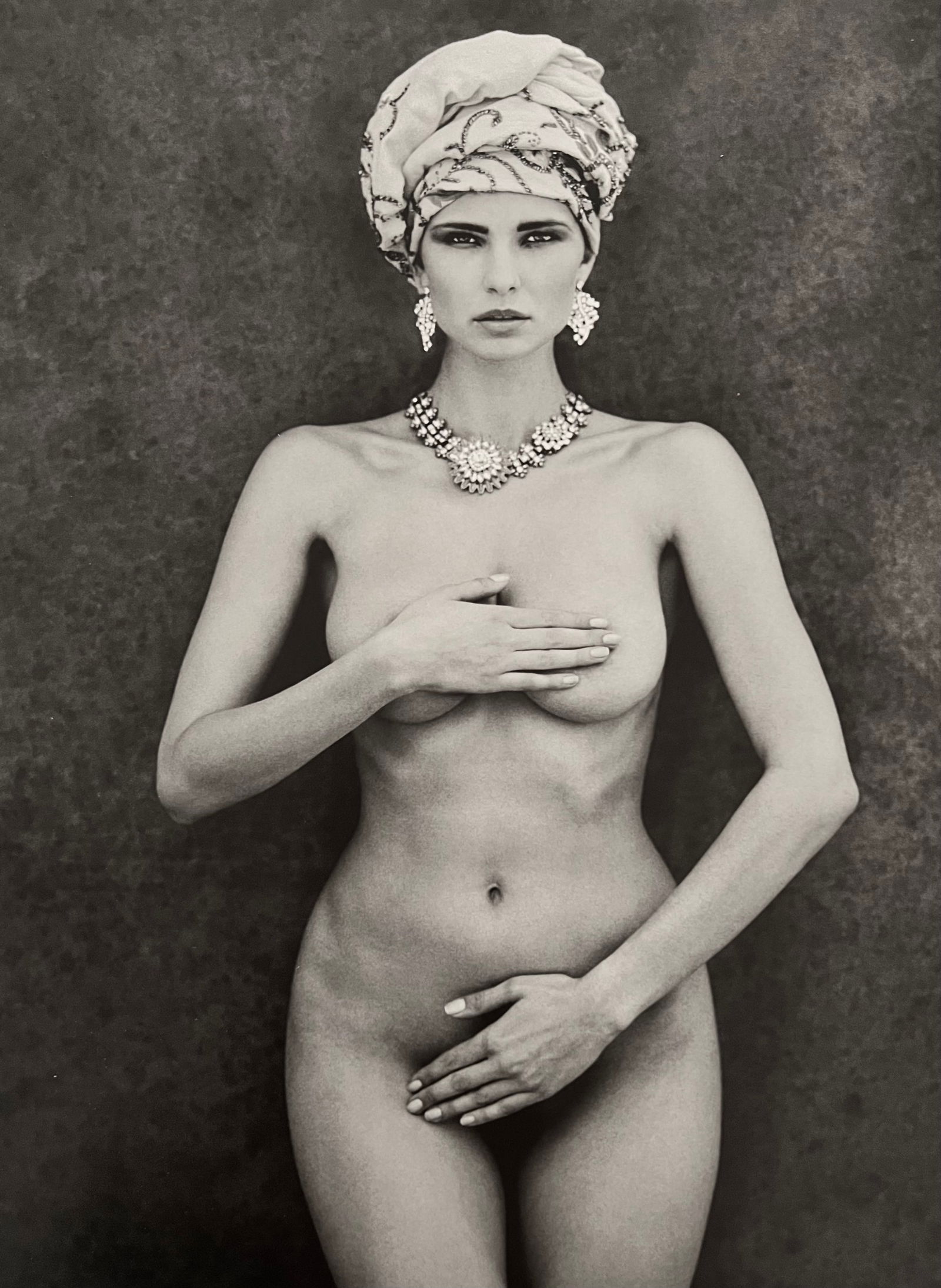 Marc Lagrange, Aphrodite, 2000's: Photographer: Marc Lagrange was a Belgian photographer known for his nude portraits of female figures. Lagrange created dream-like and fantastical narrative pictures populated by beautiful nudes that