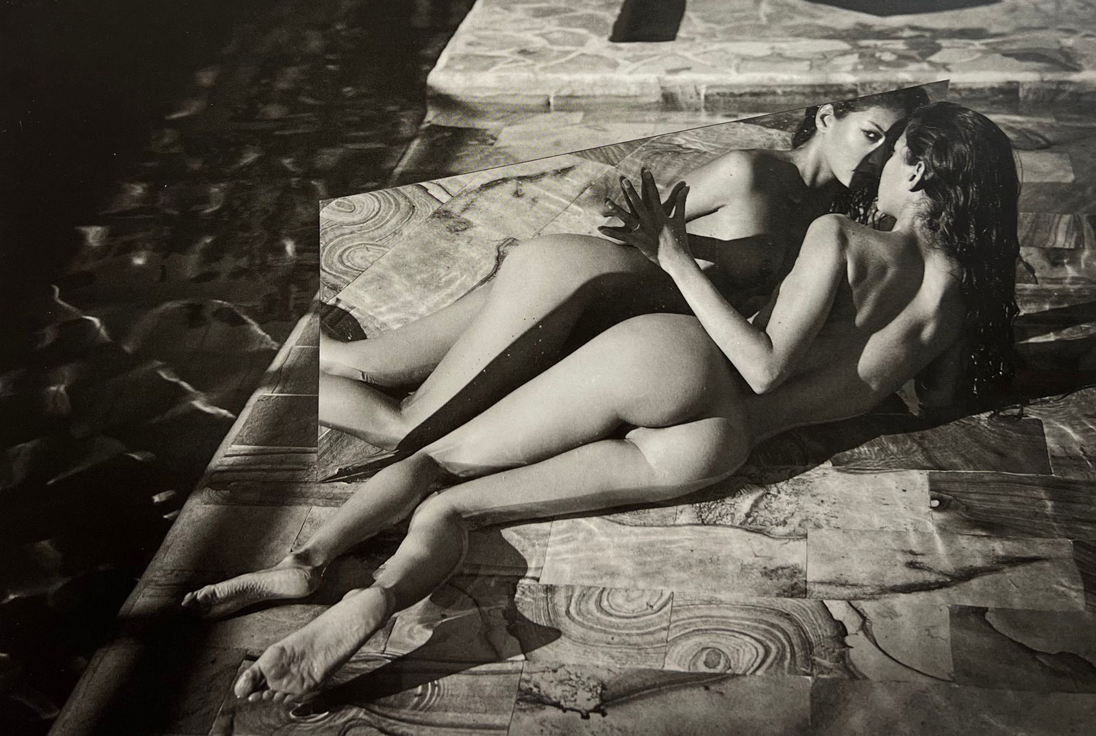 Marc Lagrange, Celestial Relection, 2000's: Photographer: Marc Lagrange was a Belgian photographer known for his nude portraits of female figures. Lagrange created dream-like and fantastical narrative pictures populated by beautiful nudes that
