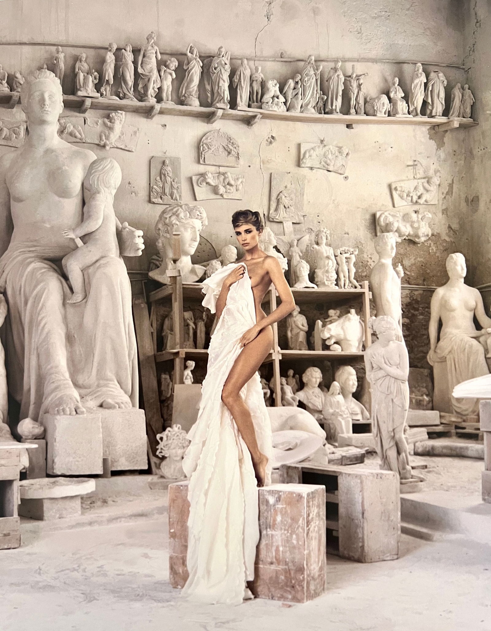Marc Lagrange, Extrinsic, 2000's: Photographer: Marc Lagrange was a Belgian photographer known for his nude portraits of female figures. Lagrange created dream-like and fantastical narrative pictures populated by beautiful nudes that