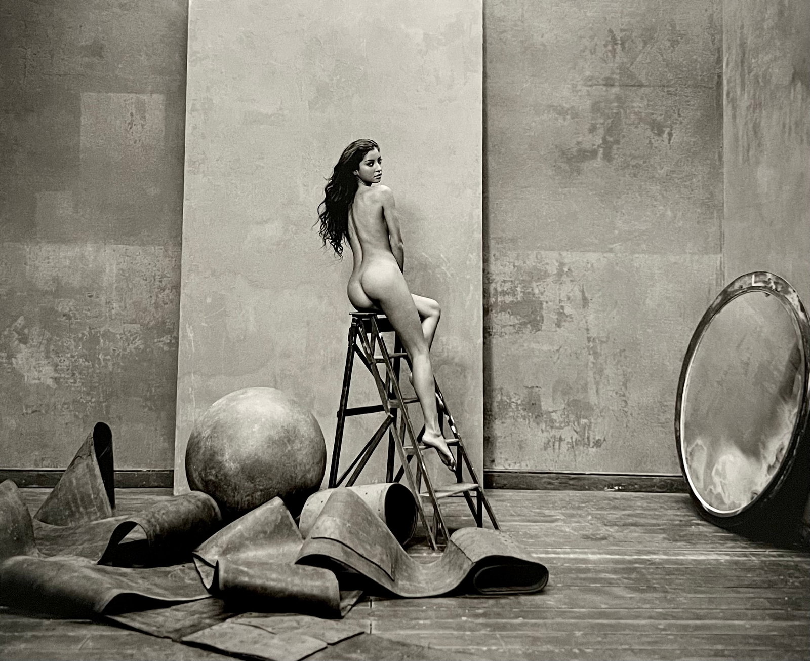 Marc Lagrange, Snakes & Ladders, 2000's: Photographer: Marc Lagrange was a Belgian photographer known for his nude portraits of female figures. Lagrange created dream-like and fantastical narrative pictures populated by beautiful nudes that 