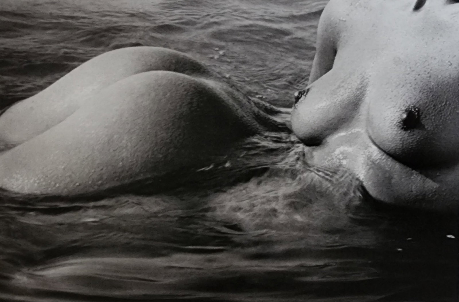 Lucien Clergue, Visions sur le Nu, 1982: Photographer: Lucien Clergue (France, 1934 - 2014) - renowned French photographer with a diverse body of work, he is perhaps best known for his dynamic female nude studies in and around water which of