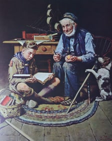 Norman Rockwell, 'A Good Turn', Offset Lithograph, 1969