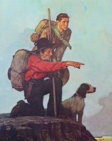 Norman Rockwell, 'Carry On', Offset Lithograph, 1969