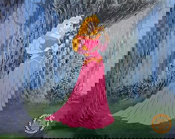 Disney, 'Sleeping Beauty - Aurora', Limited Edition Animation Cel