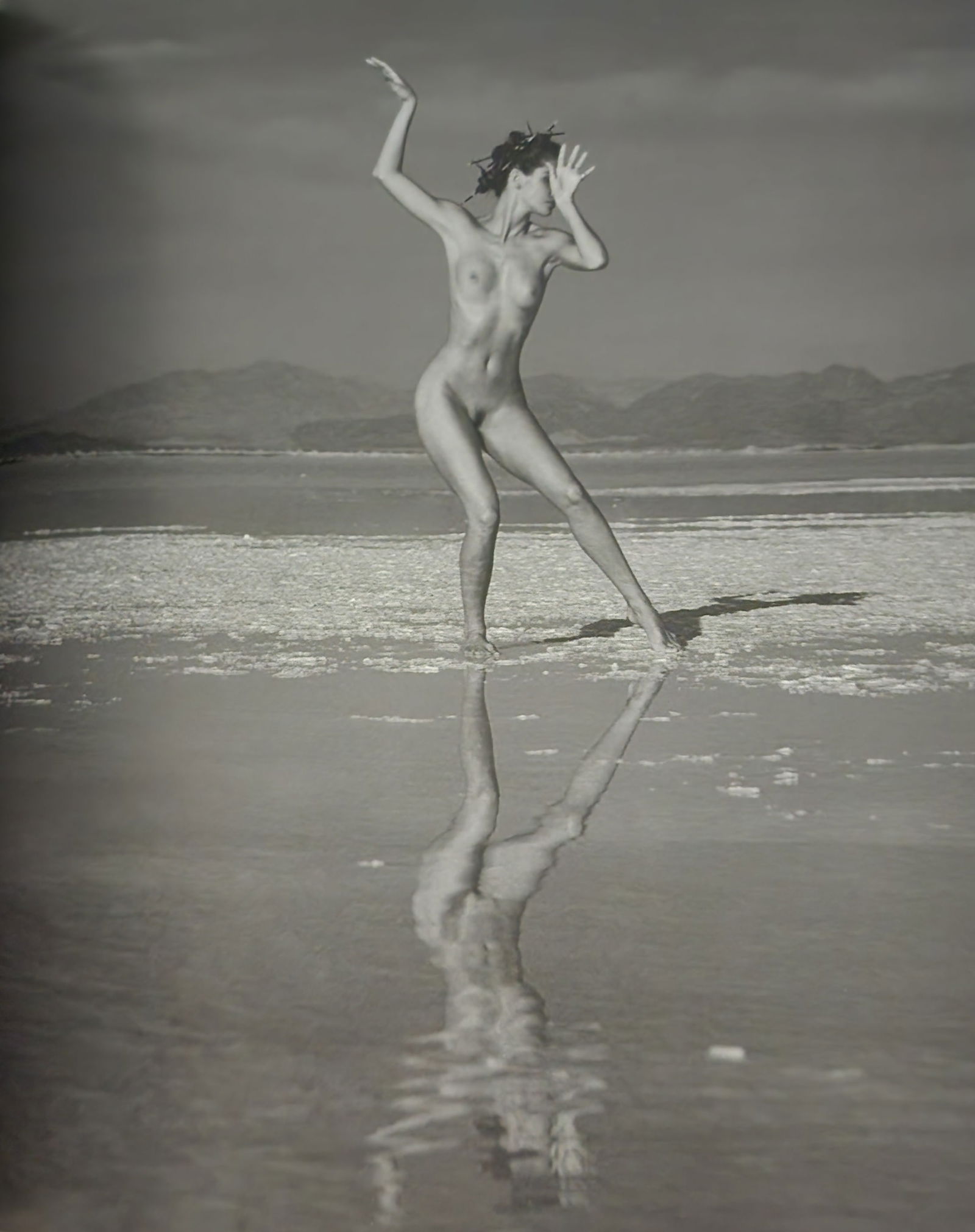 Guido Argentini, 'Silver nude' 2004: Photographer: Guido Argentini (1966-Present) born in Florence, Italy. Gave up studying medicine after three years at the University of Florence before deciding to turn his passion for photography into