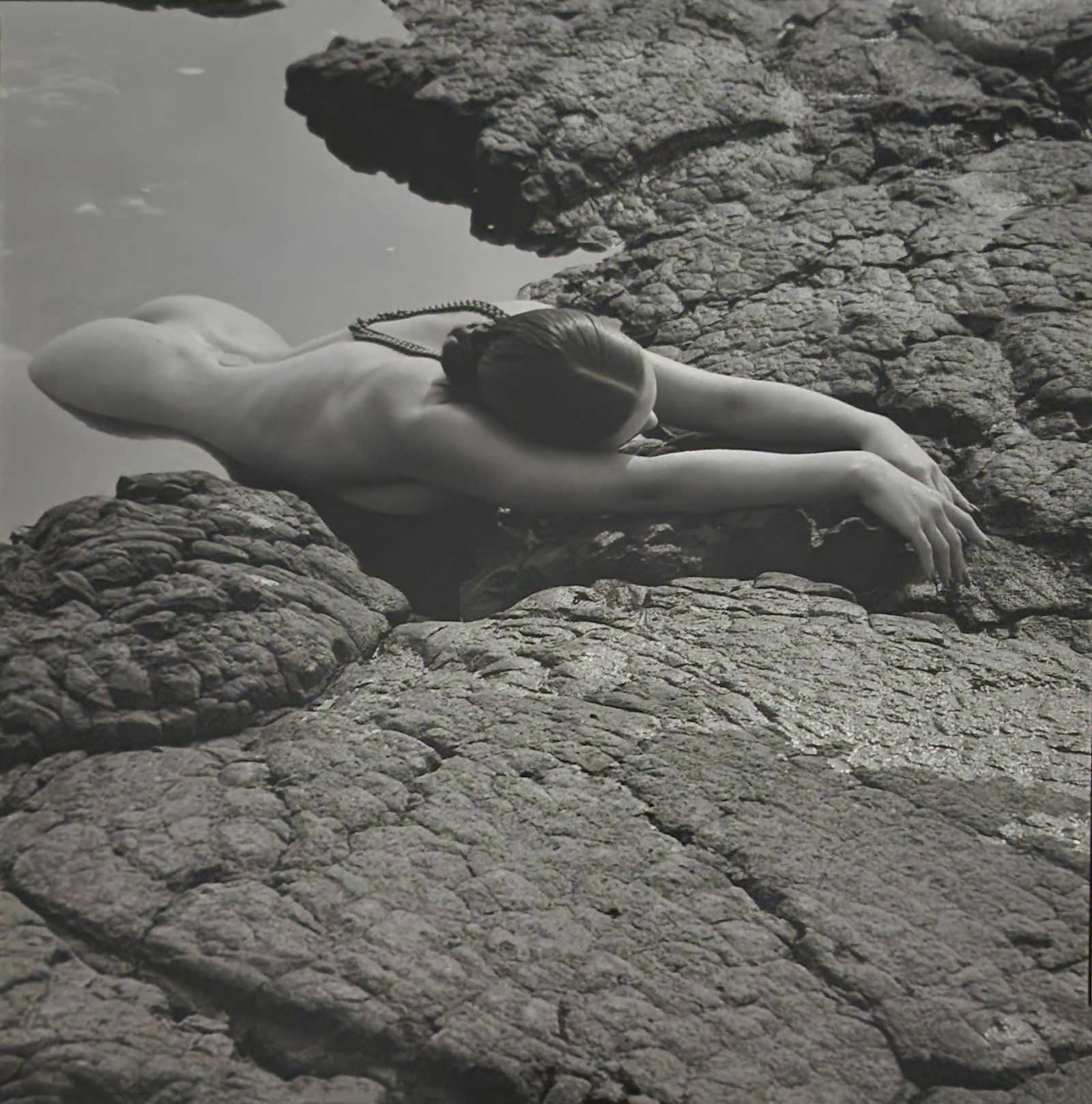 Guido Argentini, 'Silver nude' 2004: Photographer: Guido Argentini (1966-Present) born in Florence, Italy. Gave up studying medicine after three years at the University of Florence before deciding to turn his passion for photography into