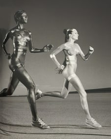Guido Argentini, 'Silver nude' 2004