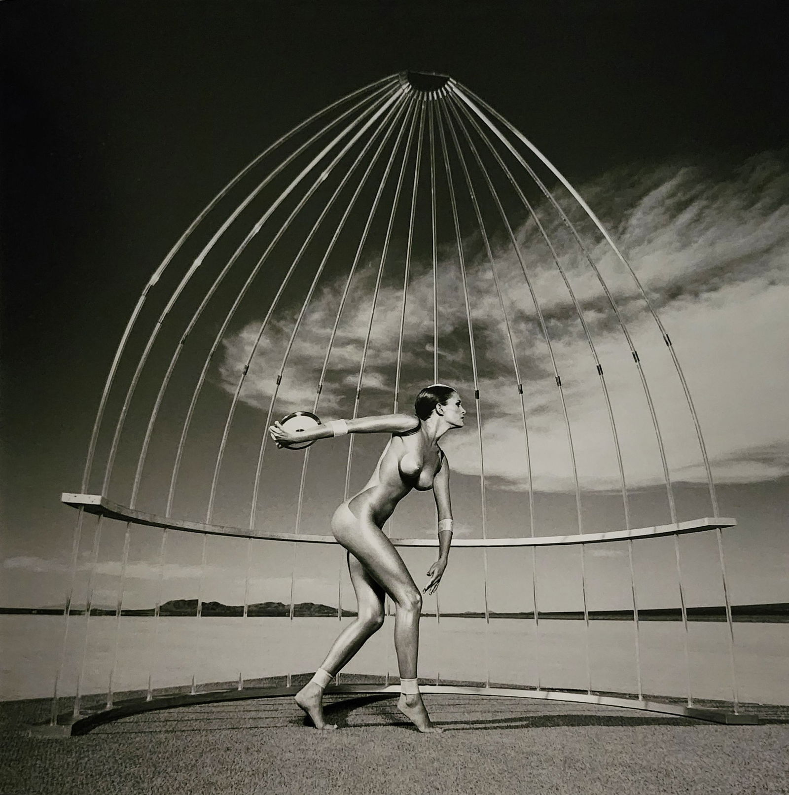 Guido Argentini, 'Silver nude' 2004: Photographer: Guido Argentini (1966-Present) born in Florence, Italy. Gave up studying medicine after three years at the University of Florence before deciding to turn his passion for photography into