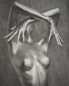 Guido Argentini, 'Silver nude' 2004