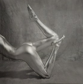 Guido Argentini, 'Silver nude' 2004